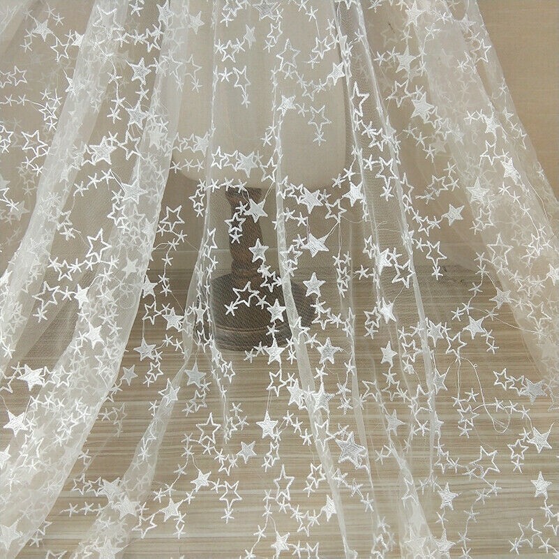Tulle In Rete Tessuto Pizzo Ricamato Abito Da Sposa Gonna Tutu Chic