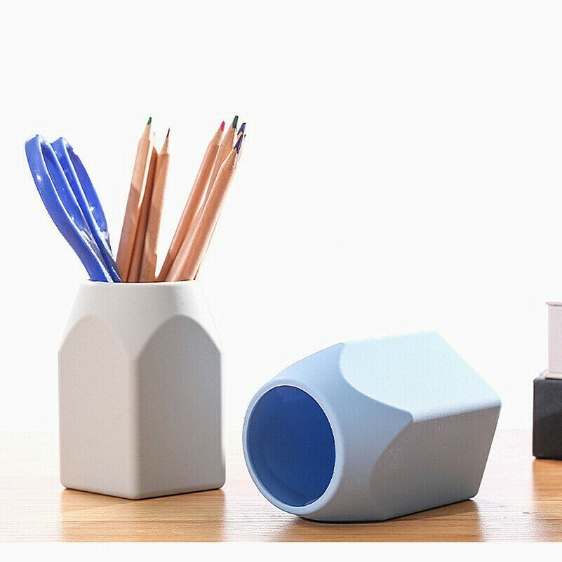 Pen Holder Silicone Desktop Storage Desk Tidy Organizer for Office School