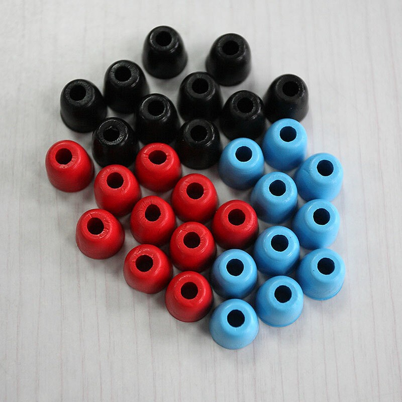 10/20/50pcs memory foam tips noise cancellation in-ear earbu