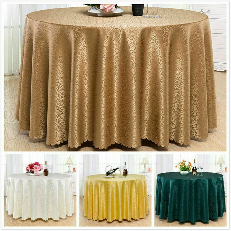Hotel Restaurant Tischtuch Jacquard Tischdecke Ess Bankett Tischtuch