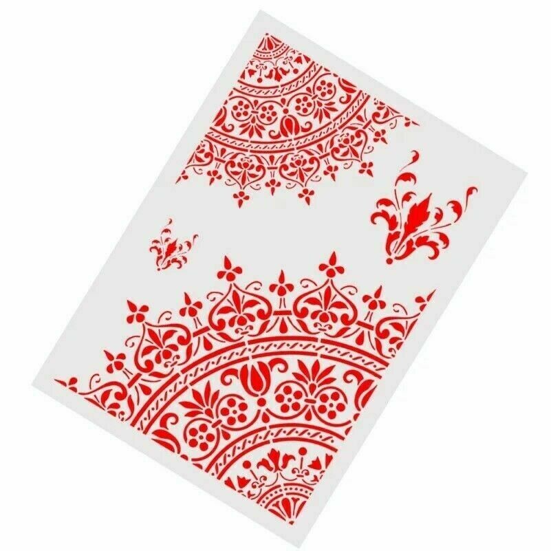 Blumen Schichtung Stempel für Wände Malen Scrapbooking Stempel Album Basteln