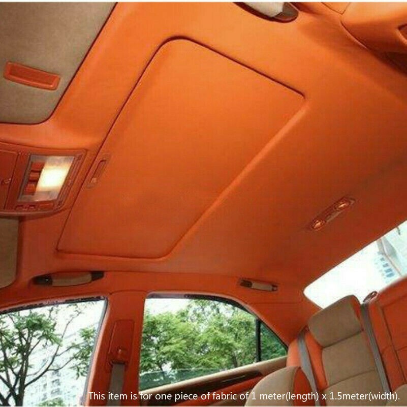 1M Car Headlining or Headliner Fabric Interior Cloth Upholstery Door Repair Home