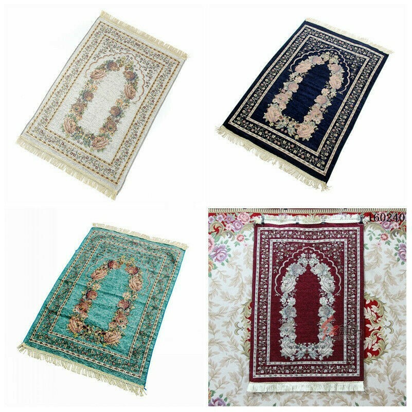 prayer-mat-cushioned-muslim-islamic-pad-rug-carpet-tassel-turkish-tapestry