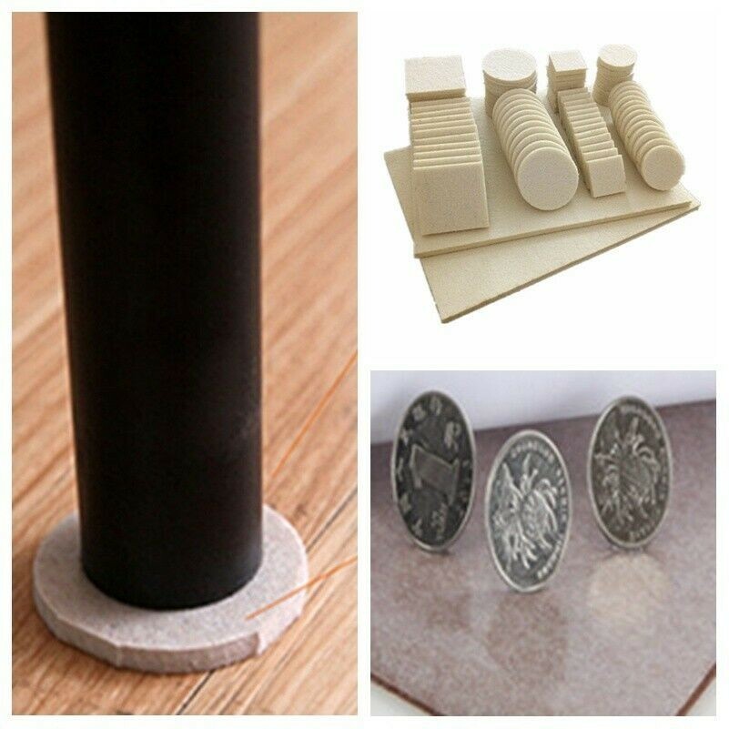 96 X Selbstklebend Möbel Home Mat Filzpad Boden Schutz Anti-kratzer Dekor