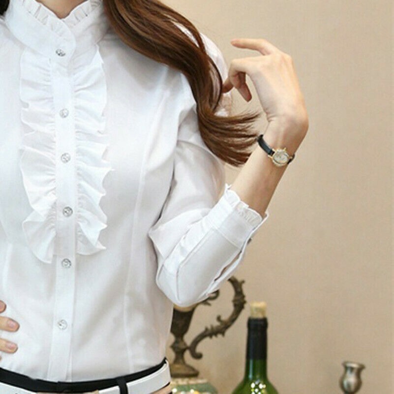 TODAYFUL - louren front button blouse 完売品 Blouse with ruffle detail Lubrenda | M | H42550-1200_M