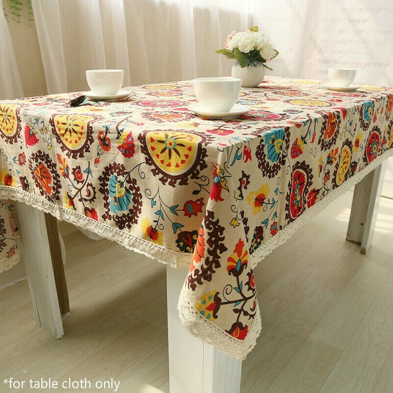 S Boho Rectangle Round Table Chic