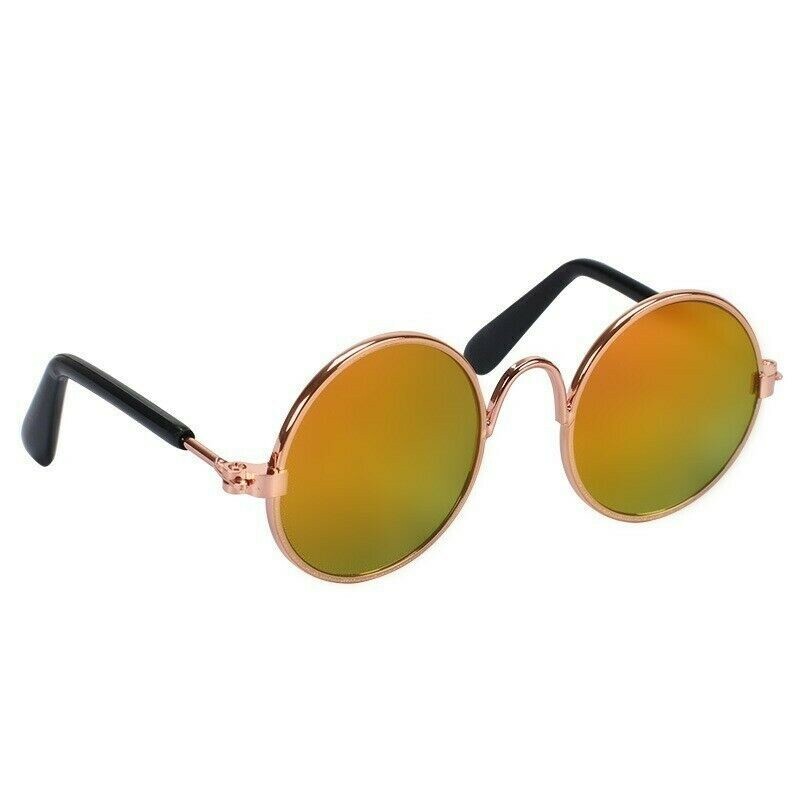 Small Cat Funny Punk Sunglasses Mini Dog Glasses Pets Kitten Posing Costume