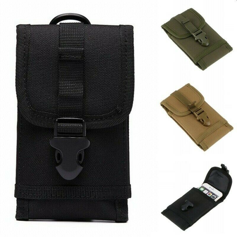 Tactical Cell Phone Case Military Waist Bag Fanny Belt Pouch Covers Outdoor