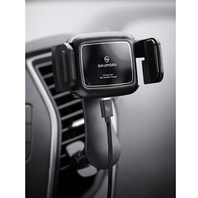 Sinjimoru Auto High Speed Wireless Charging Cradle  Phone Holder for Car