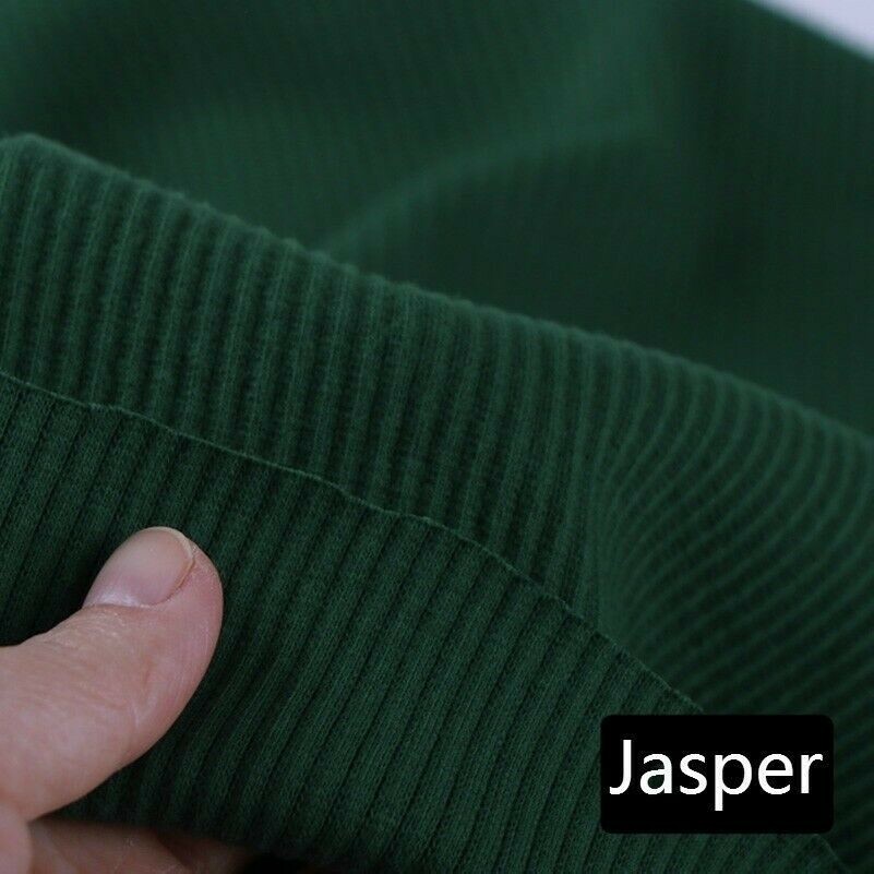 Elasticizzato A Costine IN Maglia Tessuto Misto Cotone Maglietta Abito Maglioni
