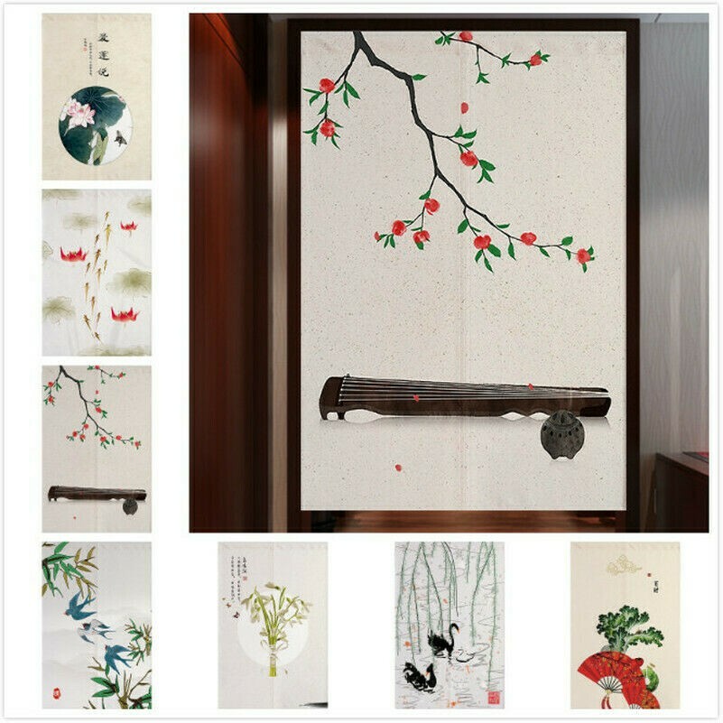 Noren Türöffnung Vorhang Chinesisch Küche Vorhänge Feng-Shui Zimmer Teiler Blind