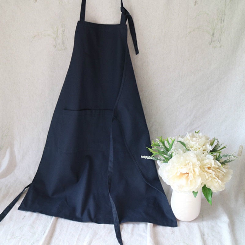 Femme Toile Tablier Robe Poche Artistes Travail Peinture Cuisson Cuisine