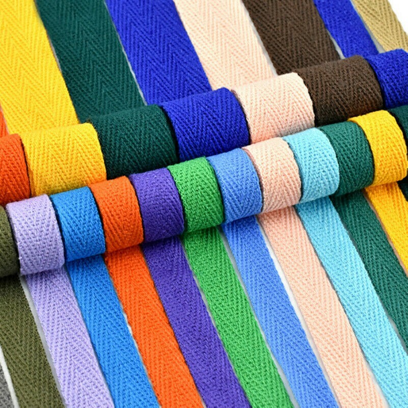 10M Bunte Baumwolle Bindung Bias Band Kante Rand Nähen DIY Basteln Material
