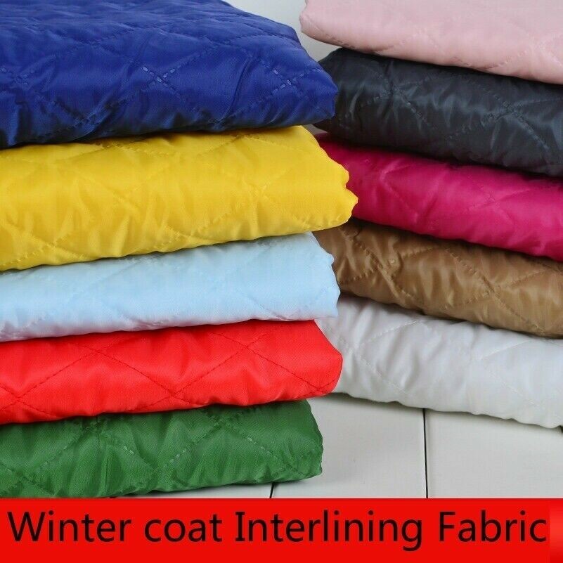 Quilted Interlining Fabric Thickening Winter Apparel Lining Cloth By Metre