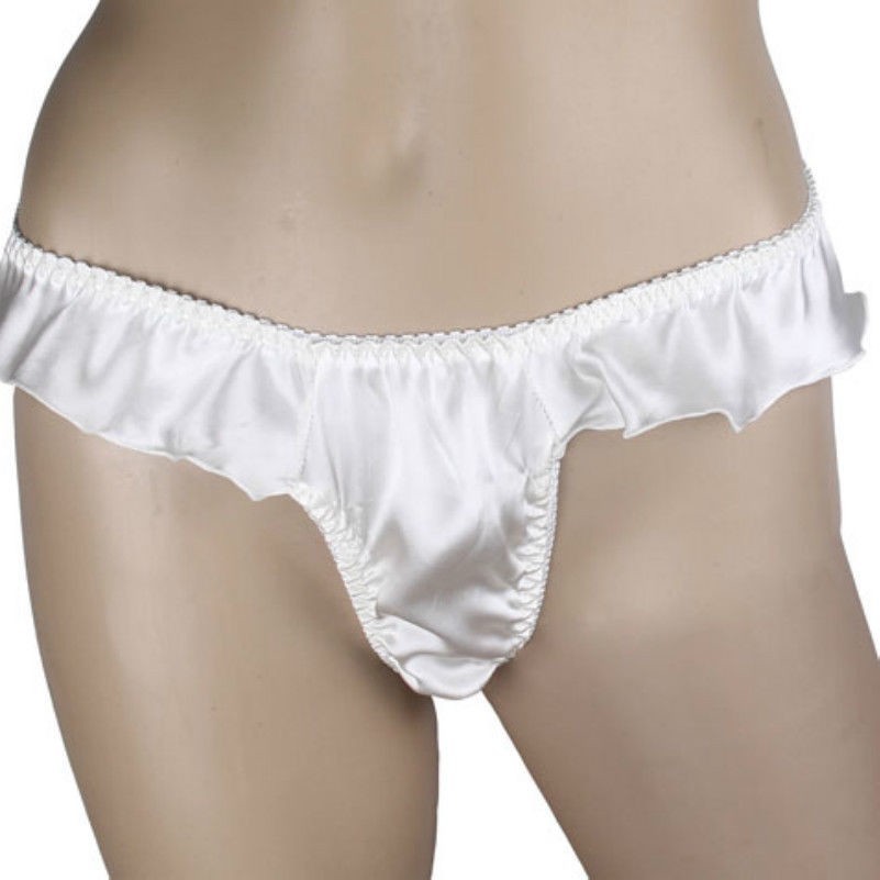 Femme Soie Naturelle Culotte Culotte Agitation Ébouriffé Sous-Vêtement Caleçons