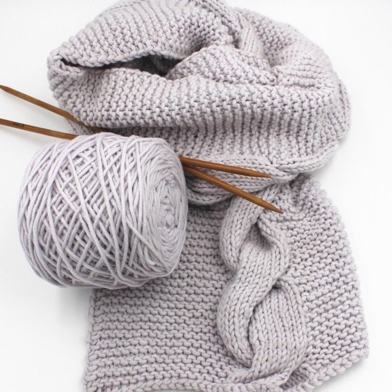 Hand-Gestrickt Milch Baumwolle Garn Warm Strickwaren Baumwollgarn für Pulli