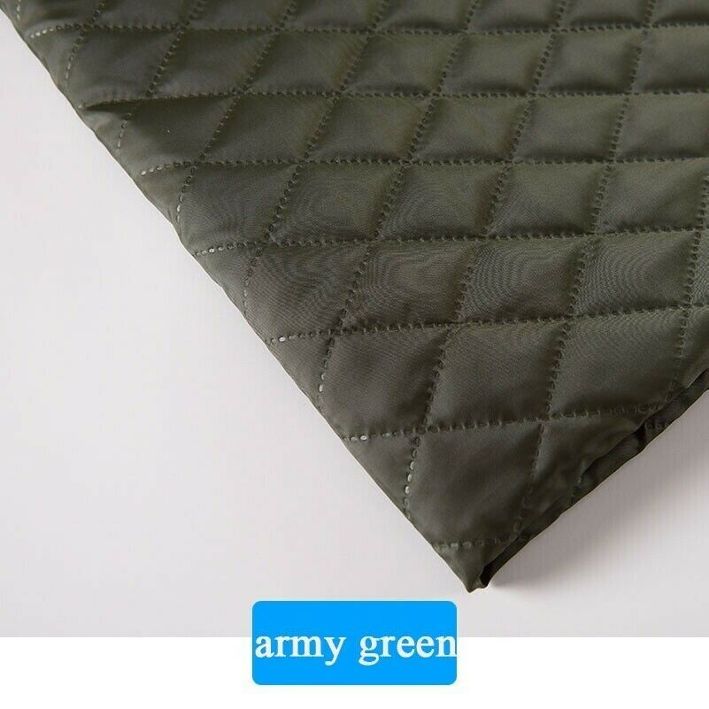 Quilted Lining Fabric Winter Padded Cloth Fabrics DIY Material Sold By Meter SPW