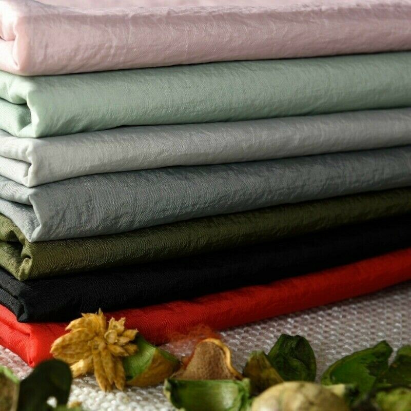 70D Ondulato Nylon Tessuto Impermeabile Giù Giacca Abbigliamento Materiale da