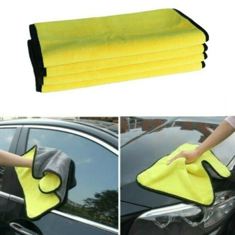 Auto Care Super Thick Plush Microfiber Towels Cleaning Wax Polishing
