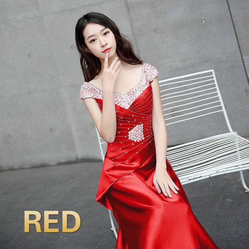 Femme Sequin Brillant Enveloppant Robe Droite Habillé Mariage Soirée Robe Longue