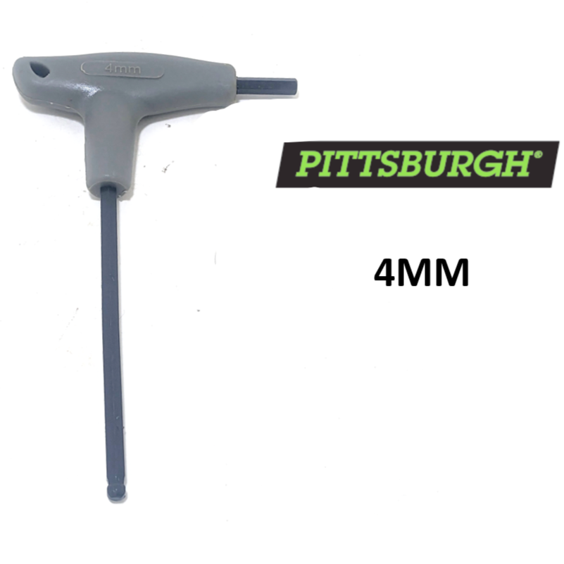 NEW PITTSBURGH T - HANDLE HEX KEY ALLEN SAE METRIC PICK SIZE SOLD INDIVIDUALLY