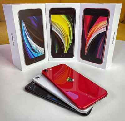 Apple iPhone SE 2020 2nd GEN 64gb/128GB/256GB Unlocked Apple Boxed A+++Warranty