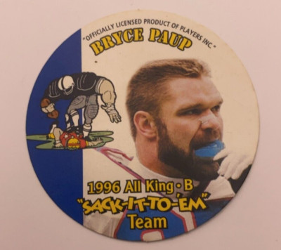 1996 King B 'Sack It To 'Em' (#5 of 24) - Bryce Paup - Buffalo Bills