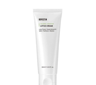 ROVECTIN Calming Lotus Water Cream 60ml / K-BEAUTY