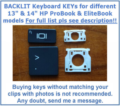 LI1 Keyboard KEY HP ProBook EliteBook 430 435 630 635 830 835 1030 1040 G6 G7 G8