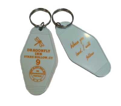 Dragonfly Inn Hotel Key Tag / Keychain - Gilmore Girls, Lorelai, Rory