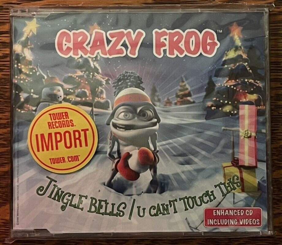 レア! CD BUG SO CRAZY Crazy Frog Presents Crazy Video Hits (DVD. 2006) Music