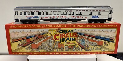 Walthers The Great Circus Train HO Scale The Delavan Pullman Car #47 / 1967J