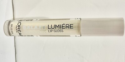 L'Oreal Paris Infallible Galaxy Lumiere Holographic Lip Gloss, 02 Opal Light