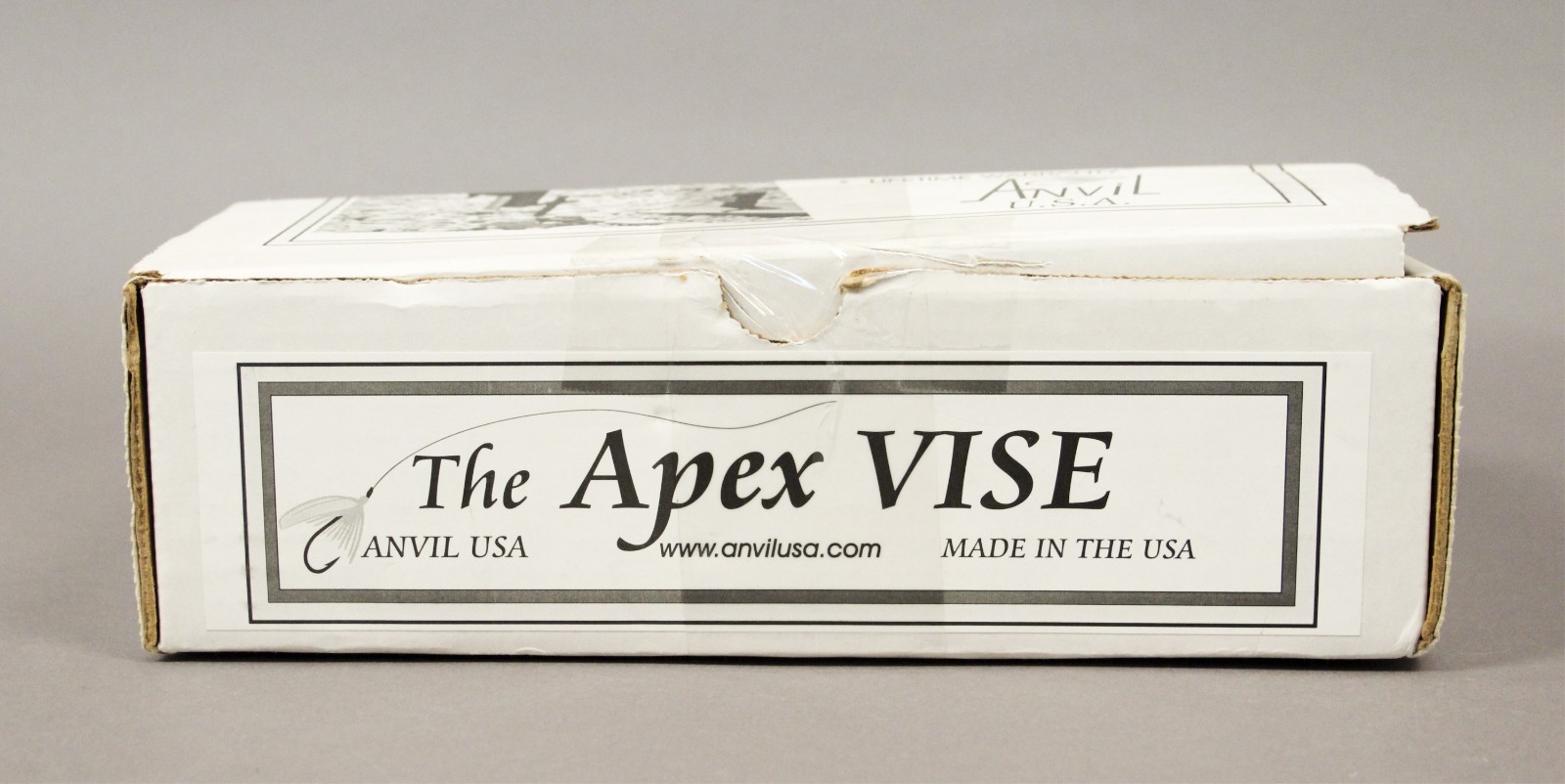 Anvil Apex Stainless Steel Vise Tool Steel Jaws 7/0 - 32 Hook Range Original Box