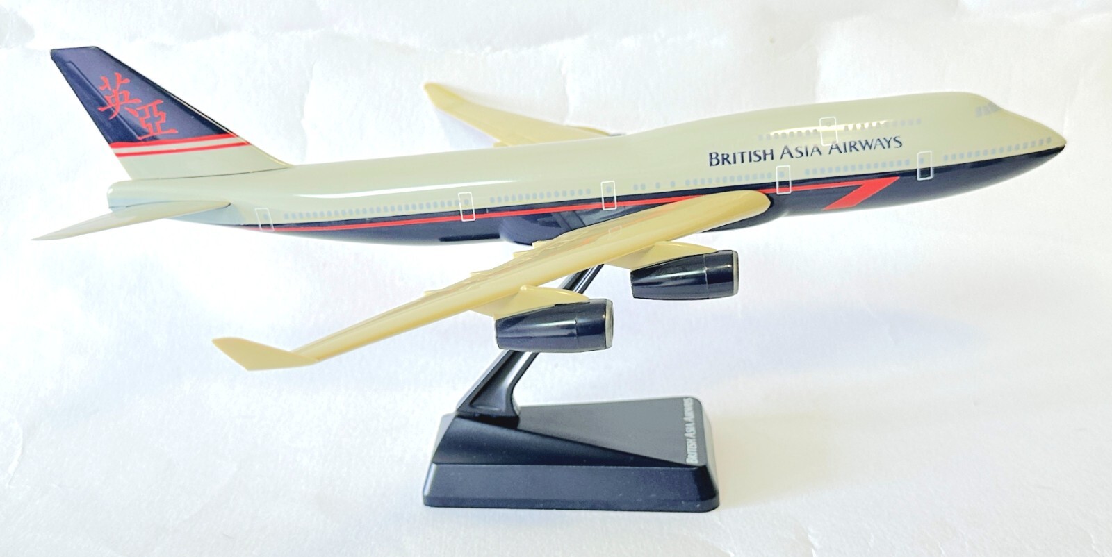 BRITISH ASIA AIRWAYS｜BOEING747-400 1/400 British Asia Airways Boeing 747-400 G-CIVE Landor Phoenix