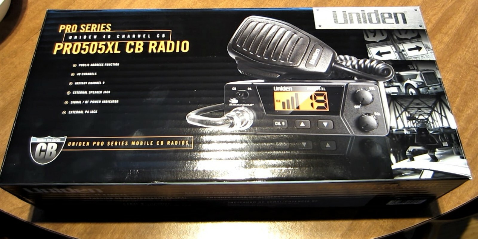Uniden PRO505XL 40 Channel Compact Mobile CB Radio Brand New Uniden PRO505XL 40 Channel Compact Mobile CB Radio Brand New