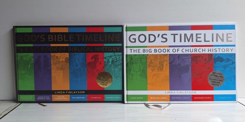 God's Timeline & God's Bible Timeline The Big Book of Church History HC