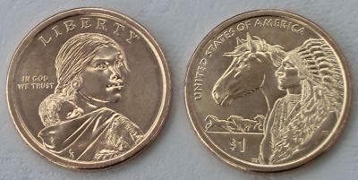USA Native American Dollar - Sacagawea 2012 D unz.