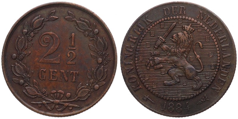 Niederlande - Netherlands 2 1/2 Cents - Verschiedene JahrgÃ¤Nge - Dutch Nederland