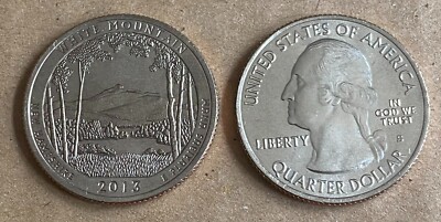 USA: White Mountain National Forest Quarter 2013, New Hampshire, Mint S