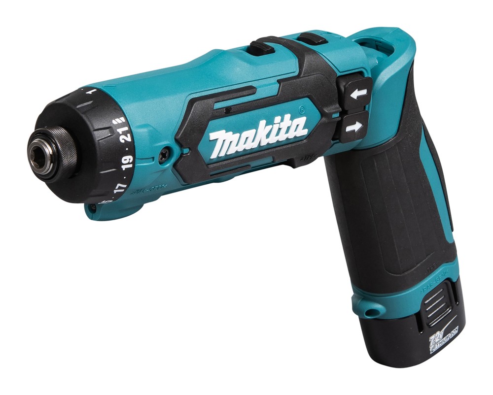 MAKITA Akku-Schrauber DF012DSE  7,2 V 5,6 Nm inkl. 2x Akku B-WARE - Bild 1 von 3