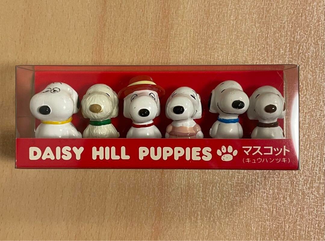 ファミリア スヌーピー DAISY HILL PUPPIES  マスコット DAISY HILL PUPPIES Mascot Snoopy 6 Siblings Familia JAPAN