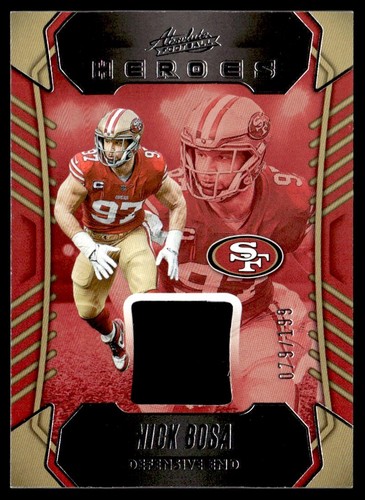 2023 Panini Absolute Nick Bosa #AH-4