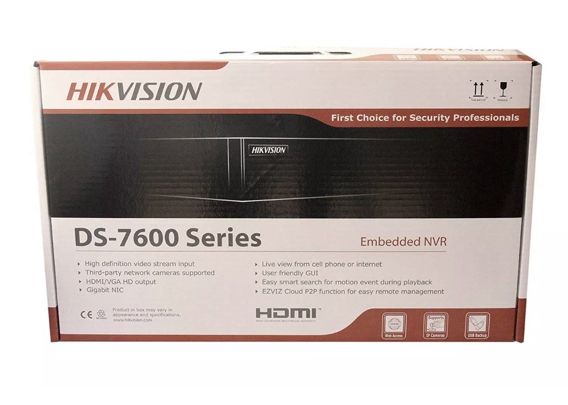 Видеорегистратор hikvision ds 7600 series инструкция