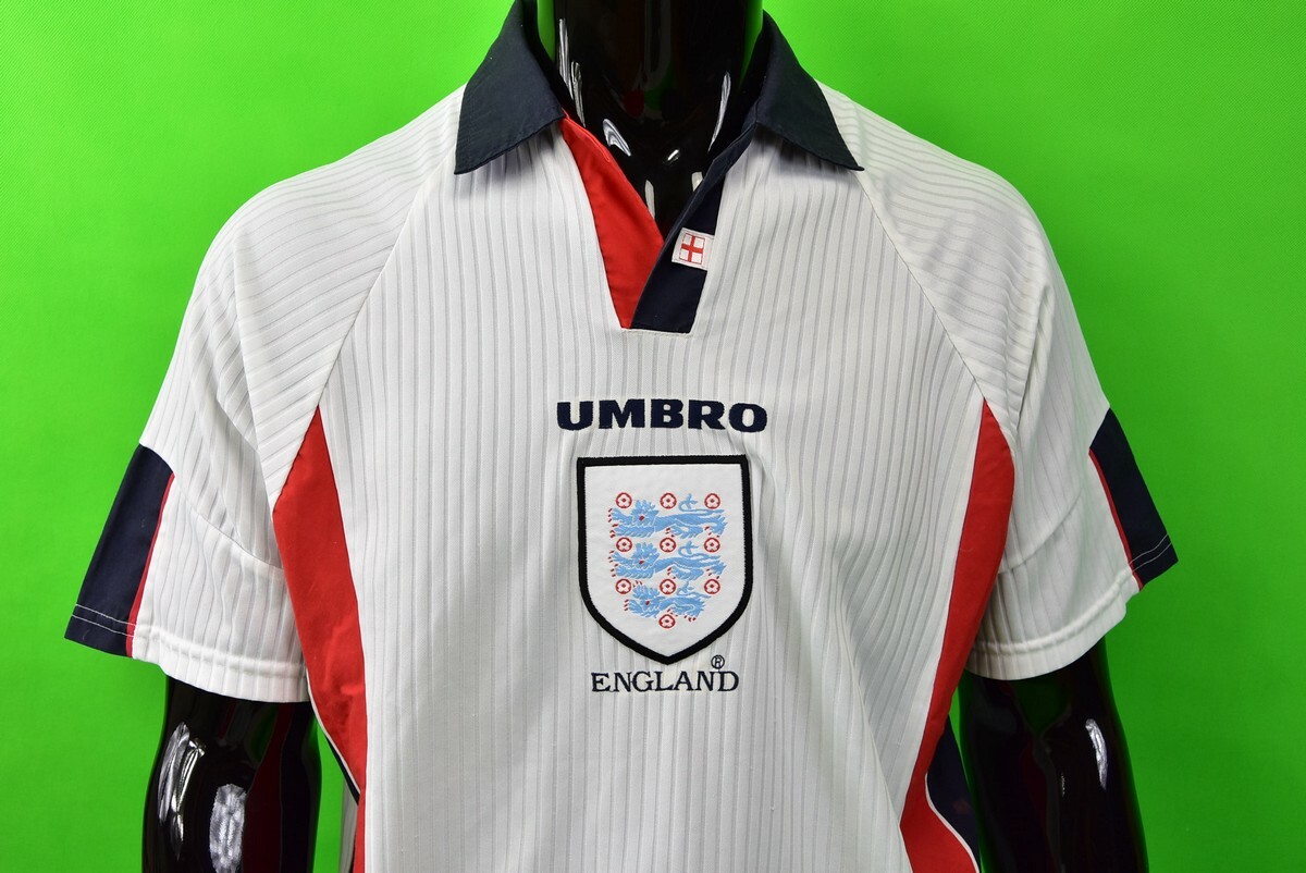 UMBRO 1998 FIFA WORLD CUP シャツ Lサイズ UMBRO England Home Shirt WORLD CUP FRANCE 1998 SIZE L