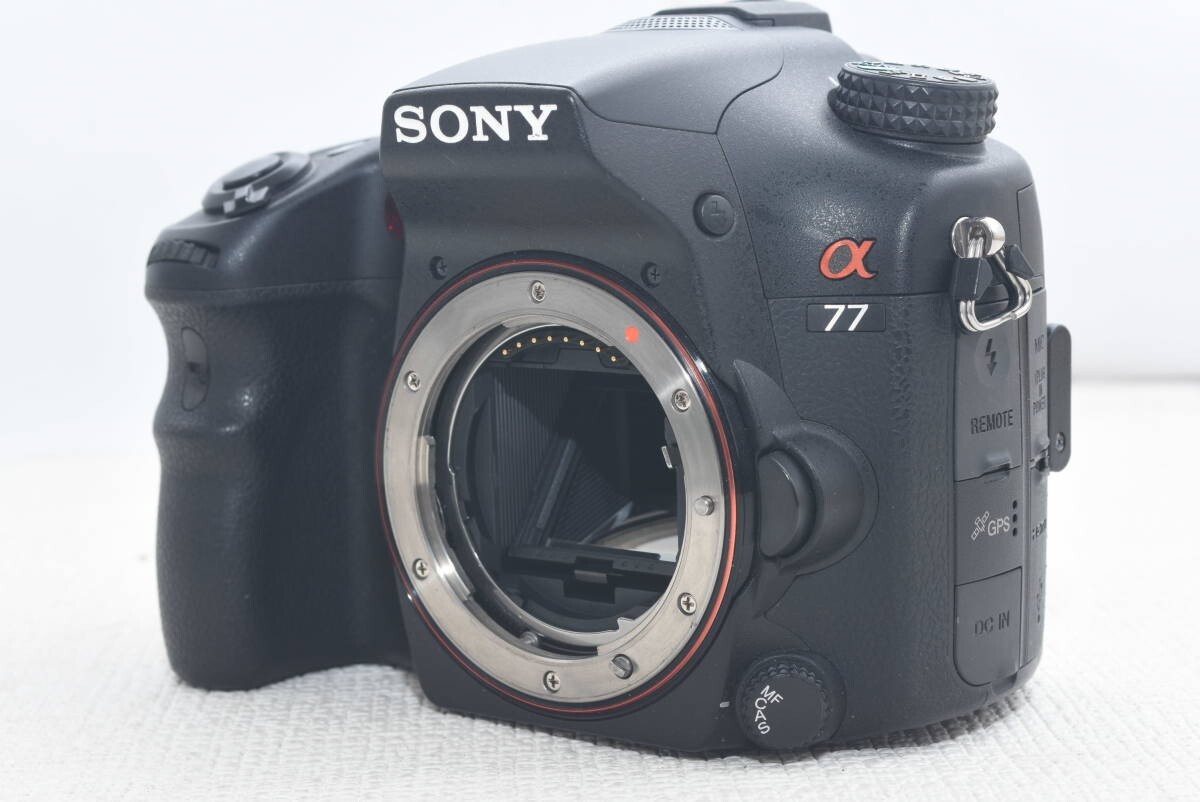 Sony Digital SLR Camera Alpha α77 Body SLT-A77V Black Very