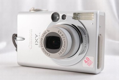 EXC+5] Canon IXY DIGITAL 400 Silver Compact Digital Camera Tested