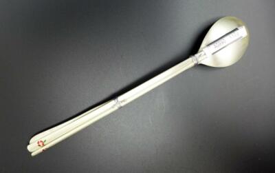 SILVER AG990 SPOON AND CHOPSTICKS SET MADE IN KOREA | eBay