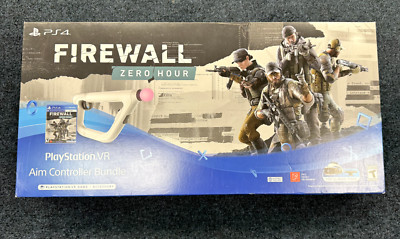 Firewall Zero Hour PS VR and Aim Controller Bundle PS4 Brand New Factory Sealed