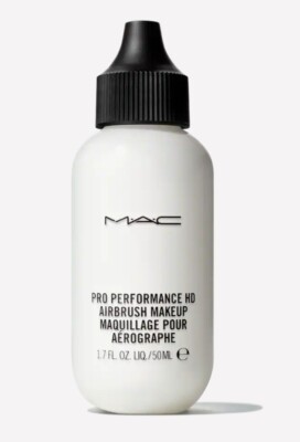 MAC Pro Performance HD Airbrush Makeup - Pure White - Brand New in Original Box